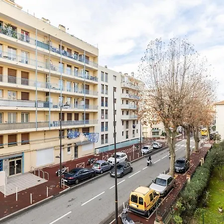 2room With Ac, 3 Min To The Beach, Small Garage Lejlighed Antibes